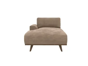 Dane Tribute Walnut Chaise Left Arm Facing Sofa Module by James Lane, a Sofas for sale on Style Sourcebook