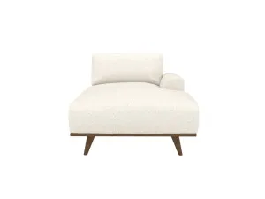 Dane Boucle Ivory Chaise Right Arm Facing Sofa Module by James Lane, a Sofas for sale on Style Sourcebook