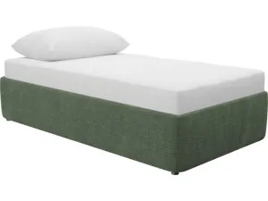 Leo Bed Base Tribute Dark Jade King Single by James Lane, a Beds & Bed Frames for sale on Style Sourcebook