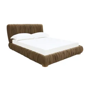 Gracie Bed Blaze Mocha Queen by James Lane, a Beds & Bed Frames for sale on Style Sourcebook