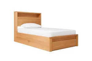 Clemence Gas Lift Bed Drawers Bookend With USB & LED Single by James Lane, a Beds & Bed Frames for sale on Style Sourcebook
