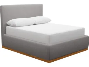 Haven Dark Gas Lift Bed View Steel Queen by James Lane, a Beds & Bed Frames for sale on Style Sourcebook