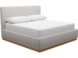 Haven Dark Gas Lift Bed Avon Mineral King by James Lane, a Beds & Bed Frames for sale on Style Sourcebook