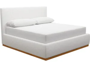 Haven Dark Gas Lift Bed Noa Fog King by James Lane, a Beds & Bed Frames for sale on Style Sourcebook
