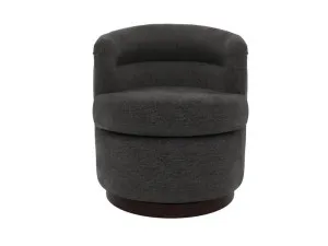 Penelope Swivel Chair California Charcoal by James Lane, a Chairs for sale on Style Sourcebook