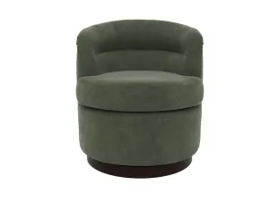 Penelope Swivel Chair Muse Forest by James Lane, a Chairs for sale on Style Sourcebook