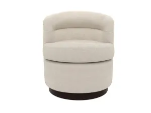Penelope Swivel Chair Muse Flax by James Lane, a Chairs for sale on Style Sourcebook