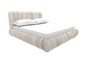 Gracie Bed Frame View Cream Queen by James Lane, a Beds & Bed Frames for sale on Style Sourcebook