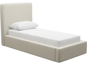 Felix Gas Lift Bed Muse Flax King Single by James Lane, a Beds & Bed Frames for sale on Style Sourcebook