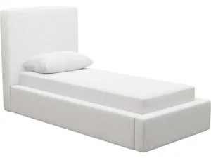 Felix Gas Lift Bed Noa Fog Single by James Lane, a Beds & Bed Frames for sale on Style Sourcebook
