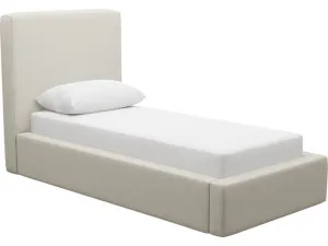 Felix Gas Lift Bed Toorak Pearl Single by James Lane, a Beds & Bed Frames for sale on Style Sourcebook