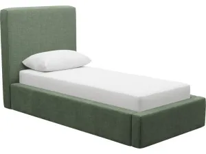 Felix Gas Lift Bed Tribute Dark Jade King Single by James Lane, a Beds & Bed Frames for sale on Style Sourcebook