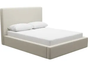 Felix Gas Lift Bed Muse Flax Double by James Lane, a Beds & Bed Frames for sale on Style Sourcebook