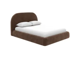 Capri Gas Lift Bed Muse Chocolate King by James Lane, a Beds & Bed Frames for sale on Style Sourcebook