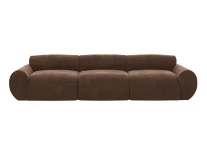 Malmo Muse Chocolate Sofa - 3 Seater by James Lane, a Sofas for sale on Style Sourcebook