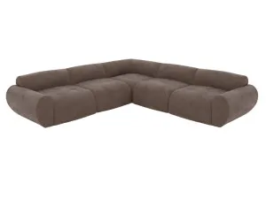 Malmo Muse Mink Corner Sofa - 5 Seater by James Lane, a Sofas for sale on Style Sourcebook