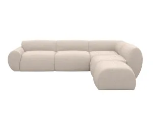 Malmo Boucle Pumice Sofa - 5 Seater RAF Terminal by James Lane, a Sofas for sale on Style Sourcebook