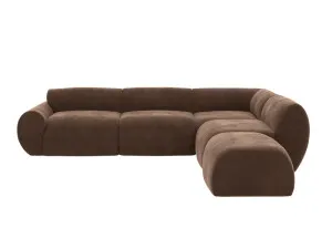 Malmo Muse Chocolate Sofa - 5 Seater RAF Terminal by James Lane, a Sofas for sale on Style Sourcebook