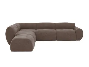 Malmo Muse Mink Sofa - 5 Seater LAF Terminal by James Lane, a Sofas for sale on Style Sourcebook