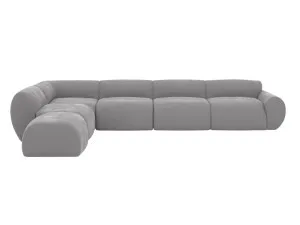 Malmo View Steel Sofa - 6 Seater LAF Terminal by James Lane, a Sofas for sale on Style Sourcebook