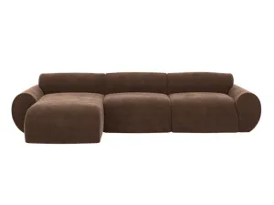 Malmo Muse Chocolate Chaise Sofa Left Facing - 3 Seater by James Lane, a Sofas for sale on Style Sourcebook
