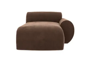 Malmo Muse Chocolate Chaise Right Arm Facing Sofa Module by James Lane, a Sofas for sale on Style Sourcebook