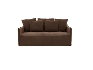 Como Muse Chocolate Deep Sofa -  2.5 Seater by James Lane, a Sofas for sale on Style Sourcebook