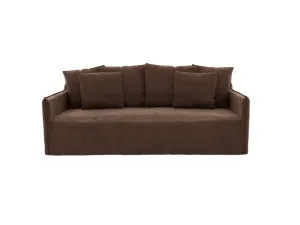 Como Muse Chocolate Deep Sofa -  3 Seater by James Lane, a Sofas for sale on Style Sourcebook