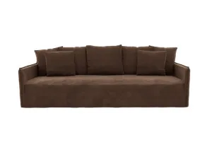 Como Muse Chocolate Deep Sofa -  3.5 Seater by James Lane, a Sofas for sale on Style Sourcebook