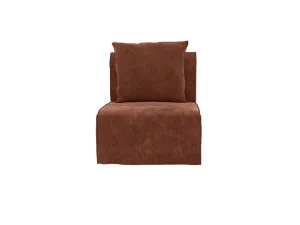 Como Muse Rust Slipper Chair by James Lane, a Chairs for sale on Style Sourcebook
