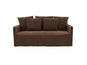 Como Muse Chocolate Standard Sofa -  2.5 Seater by James Lane, a Sofas for sale on Style Sourcebook