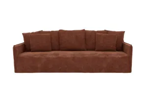 Como Muse Rust Standard Sofa -  3.5 Seater by James Lane, a Sofas for sale on Style Sourcebook