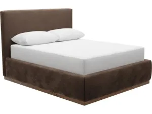 Haven Gas Lift Bed Muse Chocolate Double by James Lane, a Beds & Bed Frames for sale on Style Sourcebook