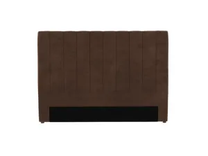 Valor Bedhead Muse Chocolate Queen by James Lane, a Bed Heads for sale on Style Sourcebook