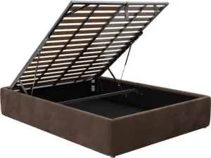 Leo Gas Lift Bed Base Muse Chocolate Queen by James Lane, a Beds & Bed Frames for sale on Style Sourcebook