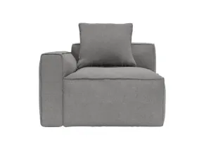 Riley Apt California Slate Left Arm Facing Chair Module by James Lane, a Sofas for sale on Style Sourcebook