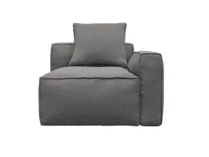 Riley Apt California Slate Right Arm Facing Chair Module by James Lane, a Sofas for sale on Style Sourcebook