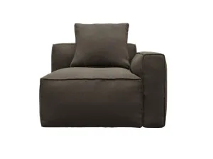 Riley Apt Muse Mink Right Arm Facing Chair Module by James Lane, a Sofas for sale on Style Sourcebook