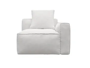 Riley Apt Noa Fog Right Arm Facing Chair Module by James Lane, a Sofas for sale on Style Sourcebook