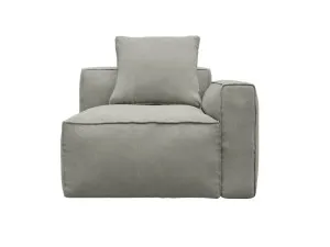Riley Apt Toorak Pebble Right Arm Facing Chair Module by James Lane, a Sofas for sale on Style Sourcebook