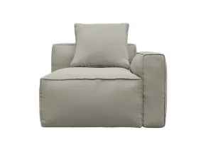 Riley Apt View Cream Right Arm Facing Chair Module by James Lane, a Sofas for sale on Style Sourcebook