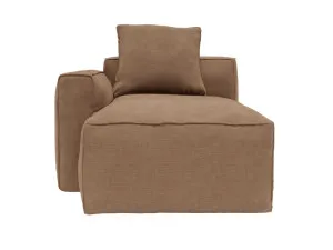 Riley Apt Tribute Chestnut Chaise Left Arm Facing Sofa Module by James Lane, a Sofas for sale on Style Sourcebook