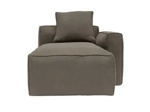 Riley Apt Muse Mink Chaise Right Arm Facing Sofa Module by James Lane, a Sofas for sale on Style Sourcebook