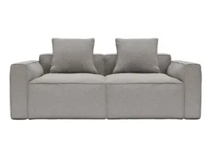 Riley Apt Boucle Pumice Sofa - 2 Seater by James Lane, a Sofas for sale on Style Sourcebook