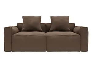 Riley Apt Muse Chocolate Sofa - 2 Seater by James Lane, a Sofas for sale on Style Sourcebook