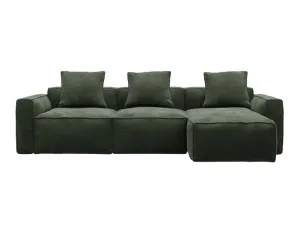 Riley Apt Muse Forest Chaise Sofa Right Facing - 3 Seater by James Lane, a Sofas for sale on Style Sourcebook