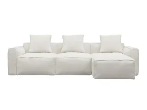 Riley Apt Tribute Ice Chaise Sofa Right Facing - 3 Seater by James Lane, a Sofas for sale on Style Sourcebook