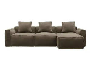 Riley Apt Tribute Walnut Chaise Sofa Right Facing - 3 Seater by James Lane, a Sofas for sale on Style Sourcebook