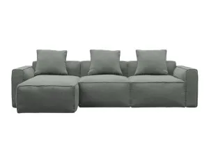 Riley Apt Tribute Storm Chaise Sofa Left Facing - 3 Seater by James Lane, a Sofas for sale on Style Sourcebook