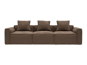 Riley Apt Muse Chocolate Sofa - 3 Seater by James Lane, a Sofas for sale on Style Sourcebook